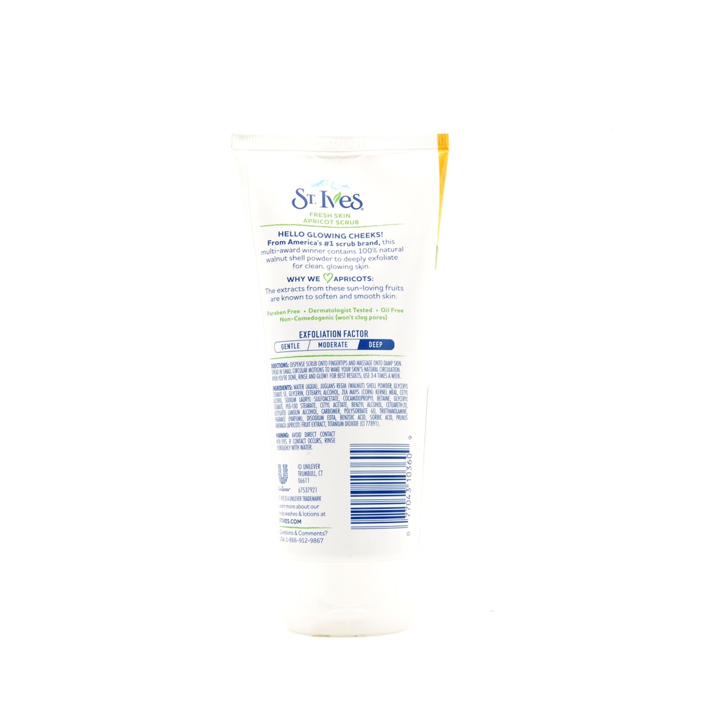 St Ives Face wash Fresh skin Apricot 170g