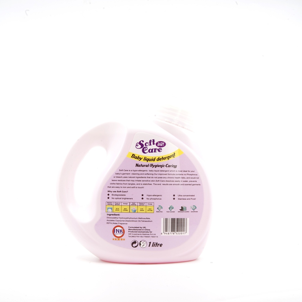 Softcare baby Detergent Softner 1L