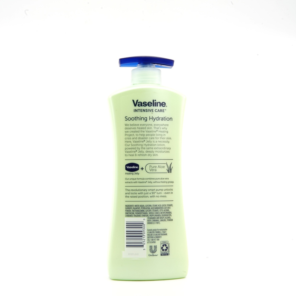Vaseline Bodylotion Soothing Hydration 600ml