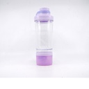 Plastic Bottle Protein Shaker purple 500ml