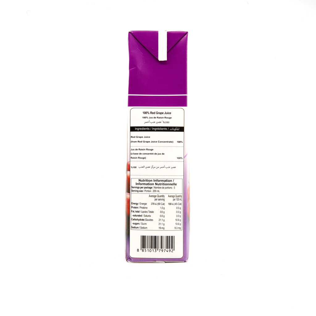 Tipco Juice Red Grape 100% 1ltr