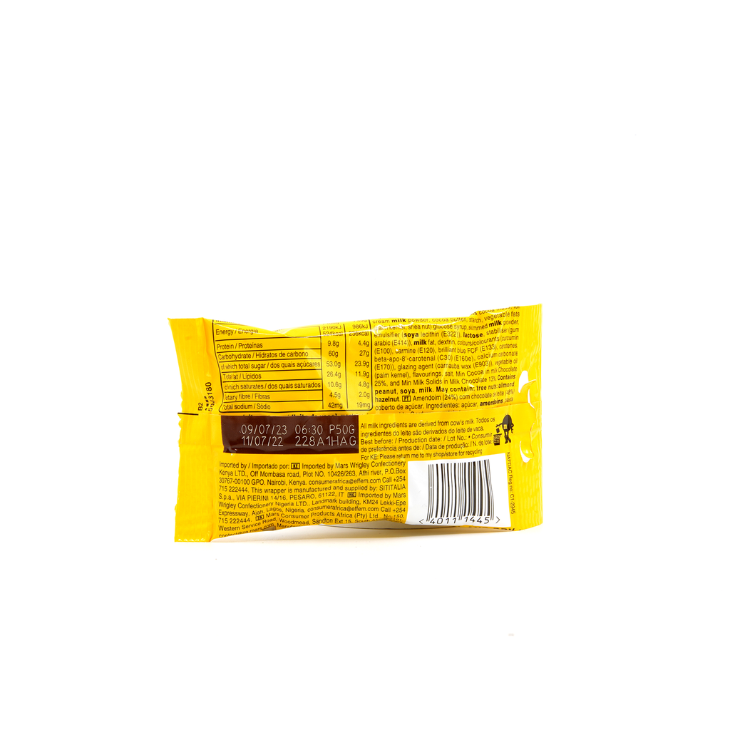 M&M Choc Peanut 45G