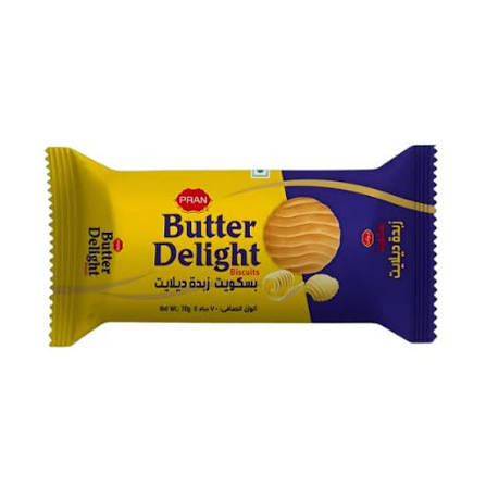 Pran Biscuits 70g Butter