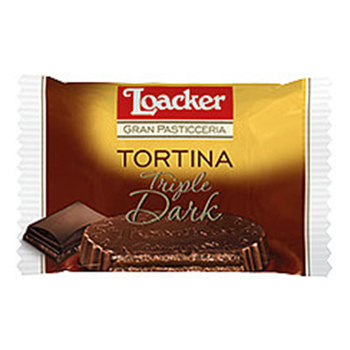 Loacker Tortina Triple Dark 21g