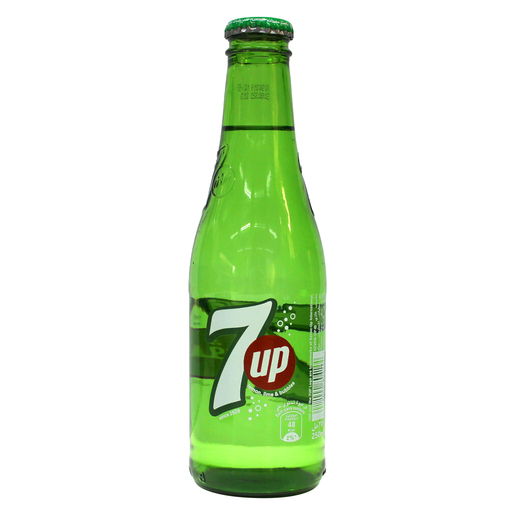 7Up Glass Bottle 250ml