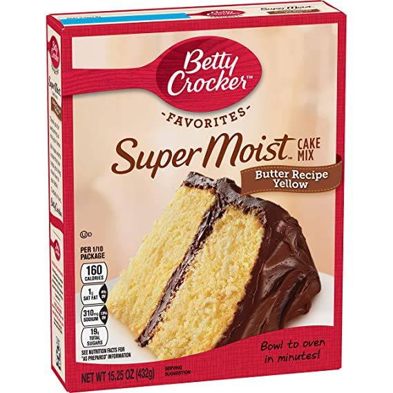 Betty Crocker Butter Yellow 432g