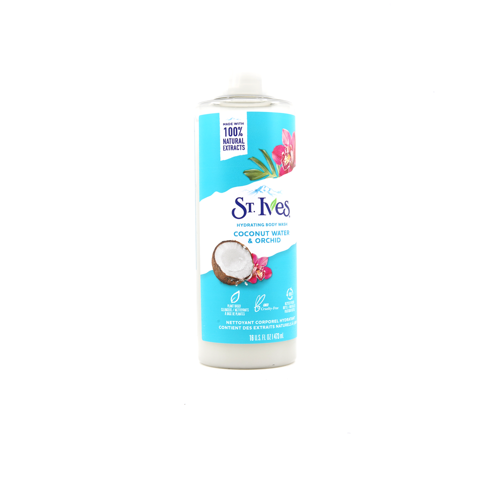 St Ives Body Wash 16Oz Coconut Orchid