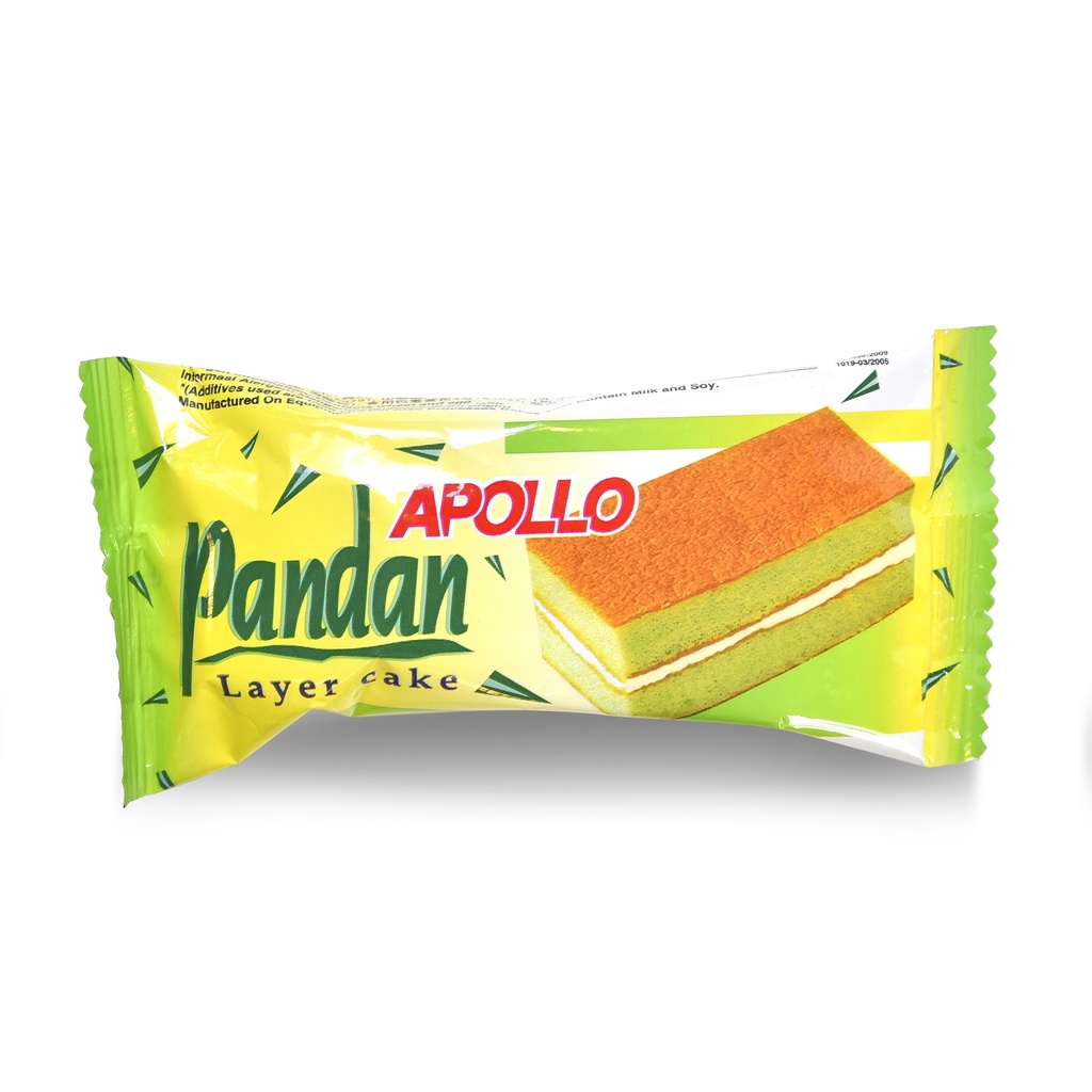 Apollo Cake Pandan Pcs