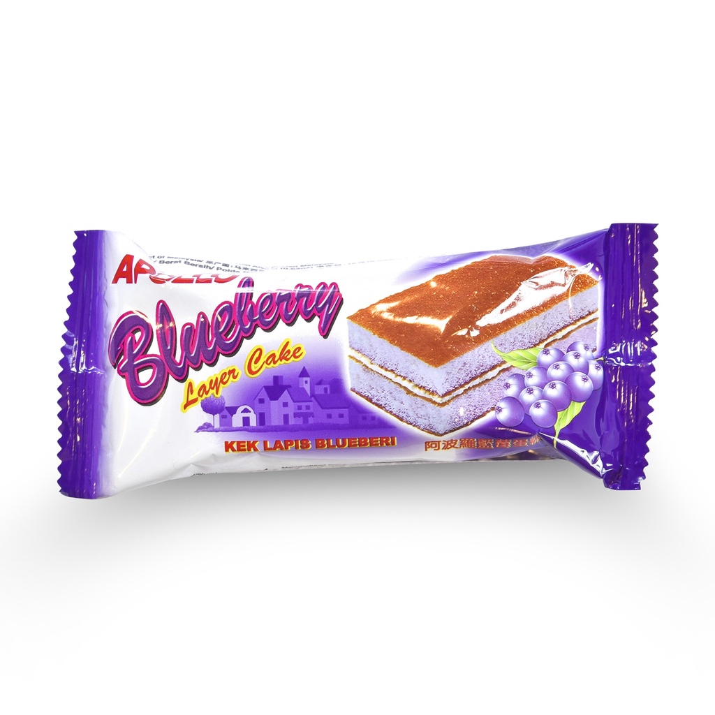 Apollo Cake Blueberrry Pcs