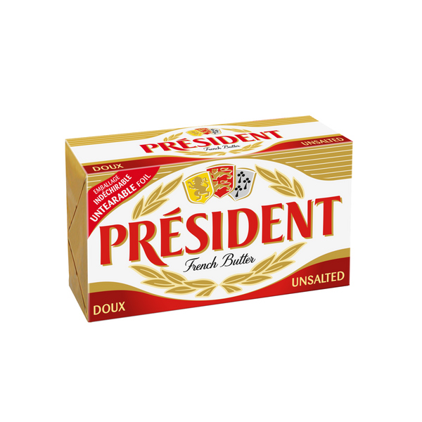 President Butter Unsalted 250g