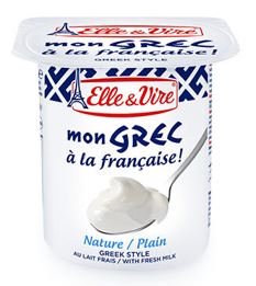 Elle Vire Yogurt Grec Dairy Plain 125G