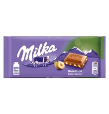 Milka 100g Milk Hazlnut