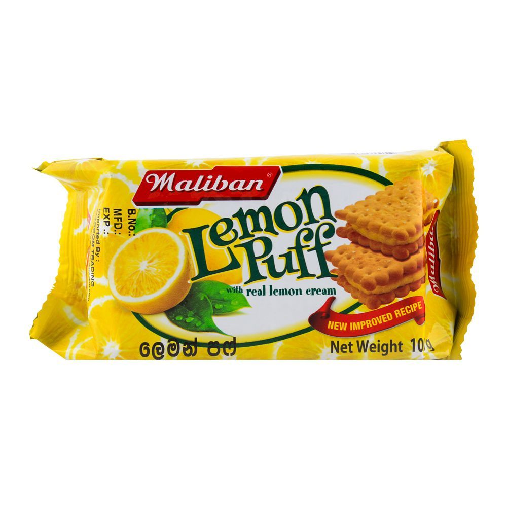 Maliban Lemon Puff 100G