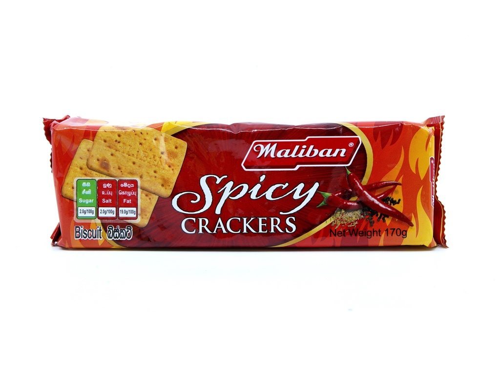 Maliban Cracker Spicy 170g