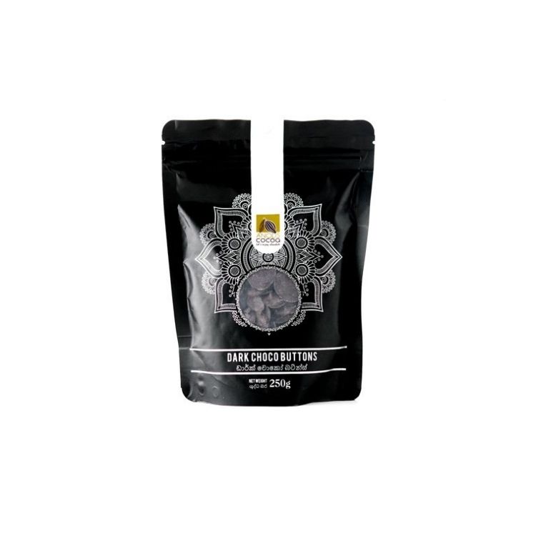 Anods Button Cocoa Dark 250g