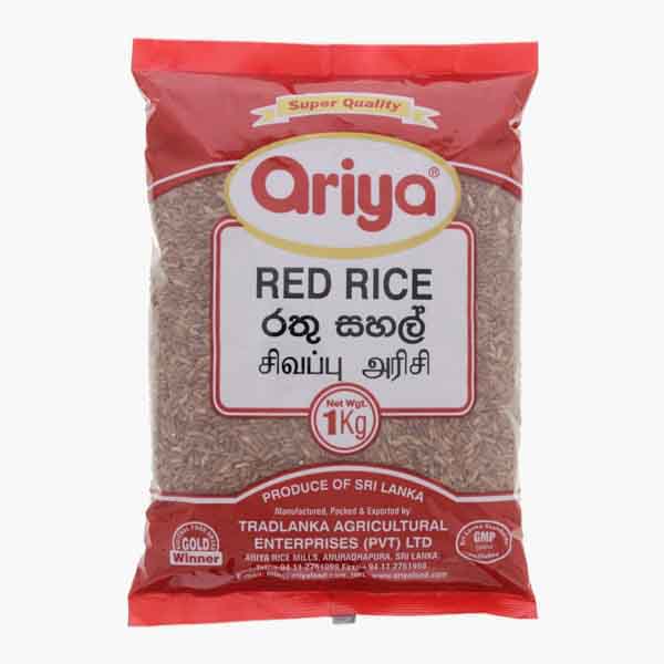 Ariya Red raw rice 1Kg