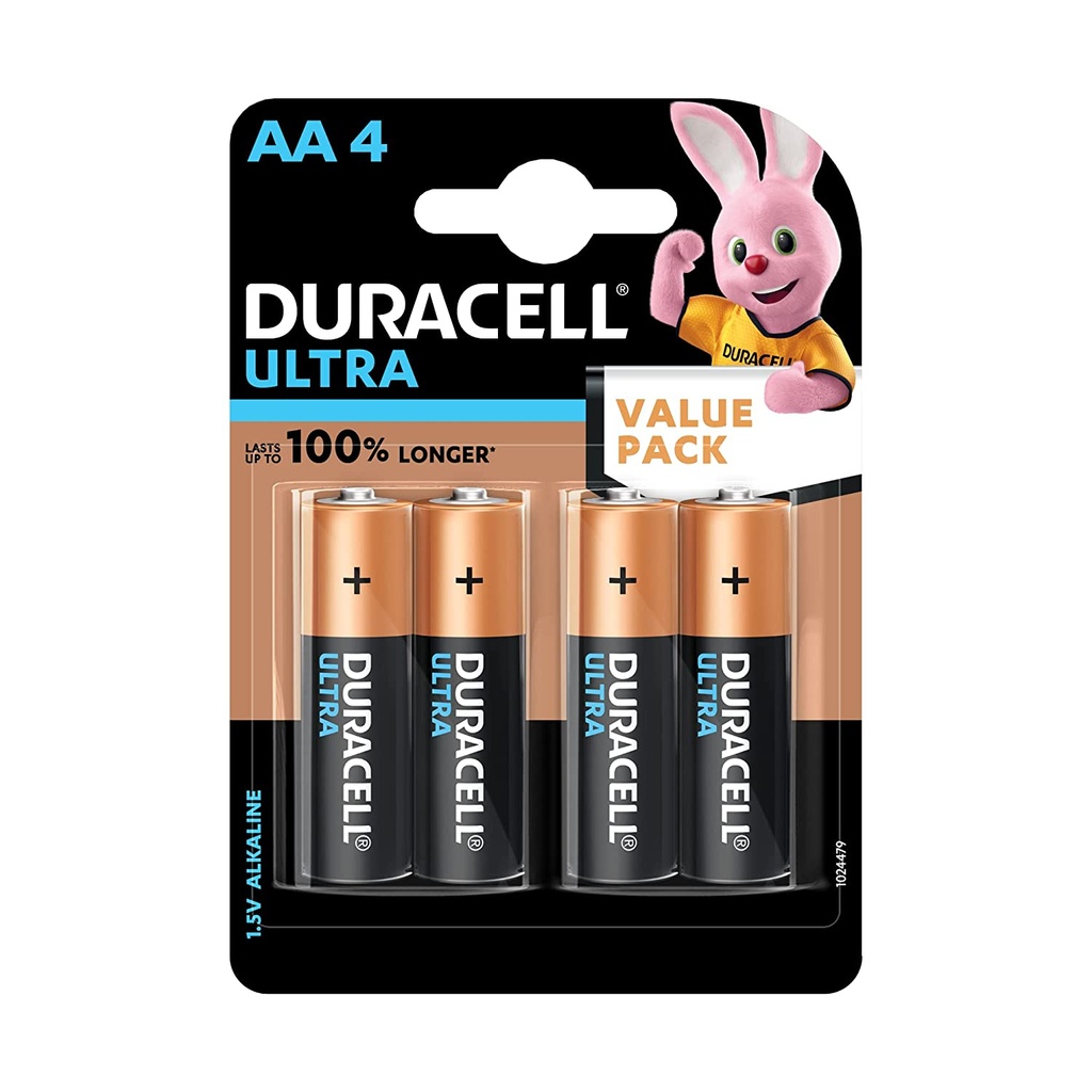 Duracell Battery Ultra AA 4's