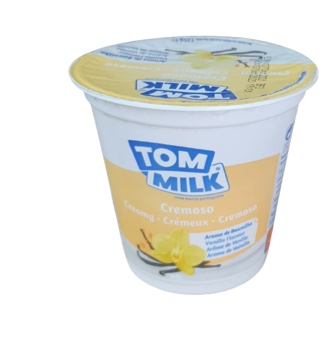 Tom Milk Yoghurt Crmy Vanilla 125g
