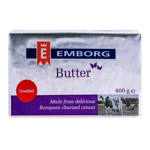 Emborg Butter Unsalted 400G
