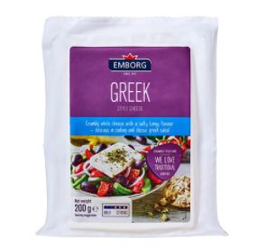 Emborg Cheese 45% Greek Feta 200g