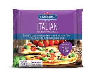 Emborg Cheese 45% Italian 200g