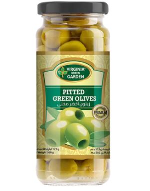 Virginia GG Olives whole glass 360g
