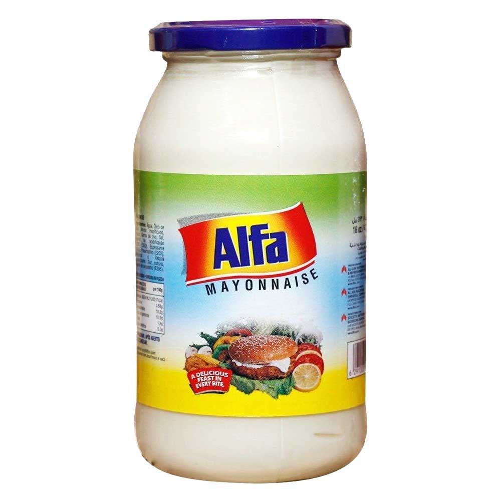 Alfa Mayonnaise 16Oz Bottle