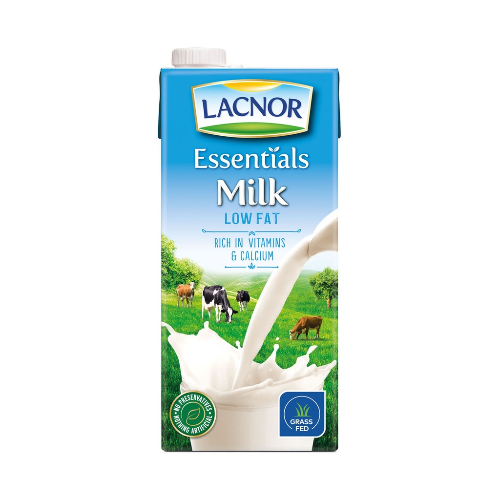 Lacnor Milk 1L Low Fat