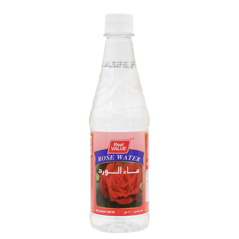 Real Value Rose Water 400Ml Bot