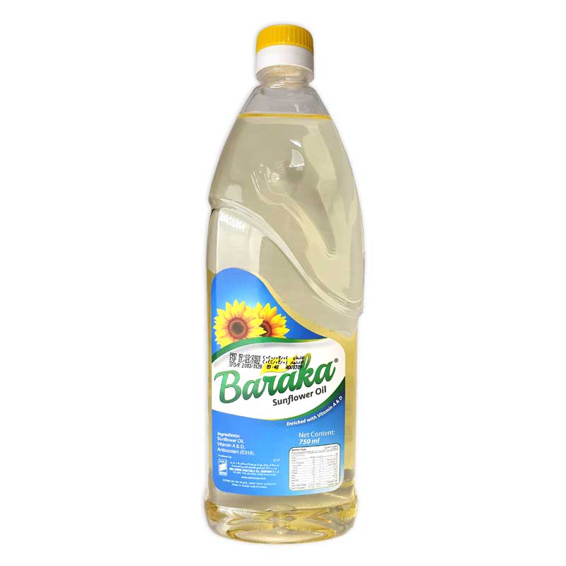 Baraka Sunflower Oil 750Ml