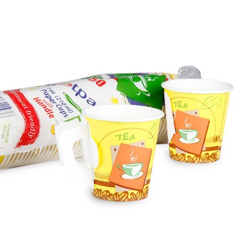 Disposable Paper Cup Paper 50's Handle