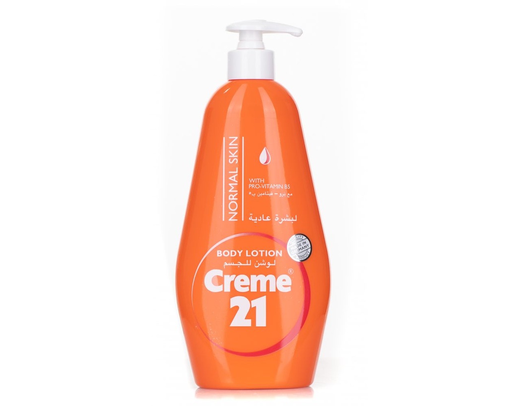Creme 21 Body Lotion 600ml Normal Skin