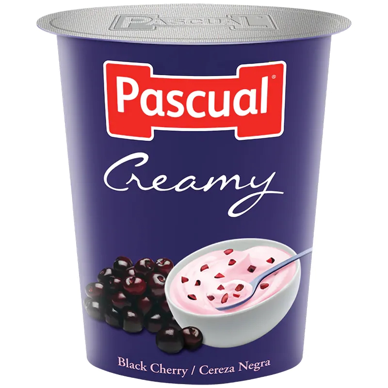 Pascual Yogurt Black Cheries 125G