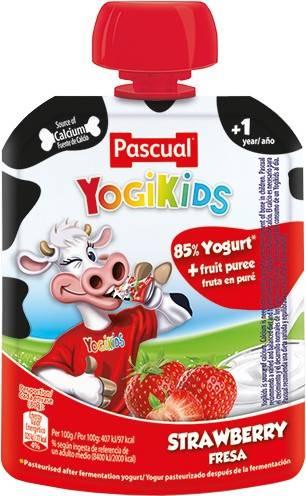 Pascual Yogikids Straw Pouch 80G