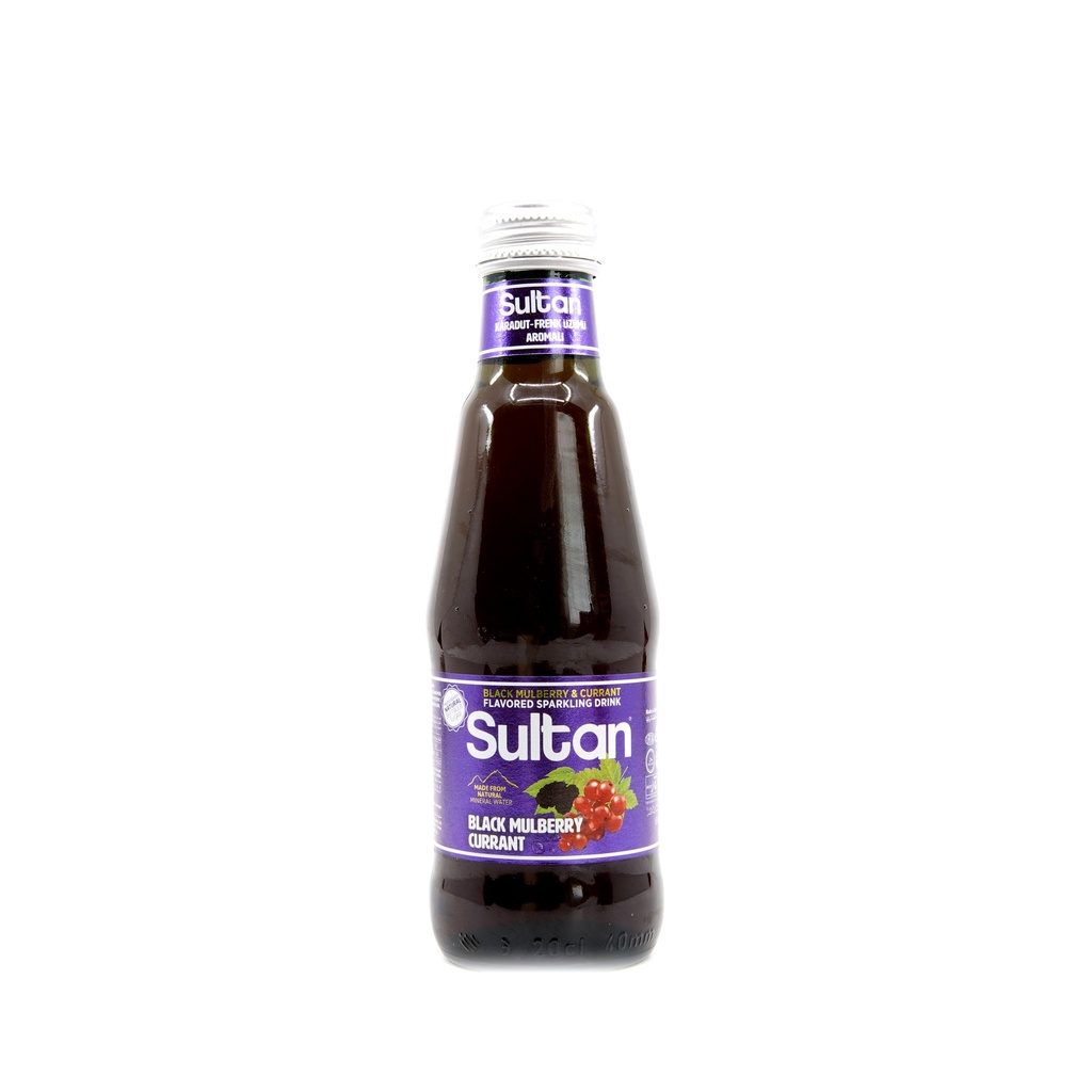 Sultan Sparkling Drink 200ml Blackcurrant