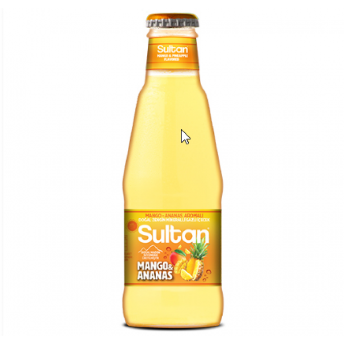 Sultan Sparkling Drink 200ml Pineapple Mango