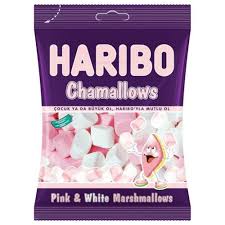 Haribo Marshmallow Pink White 70g