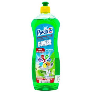 Predo Dishwash Liquid 750ml Lime