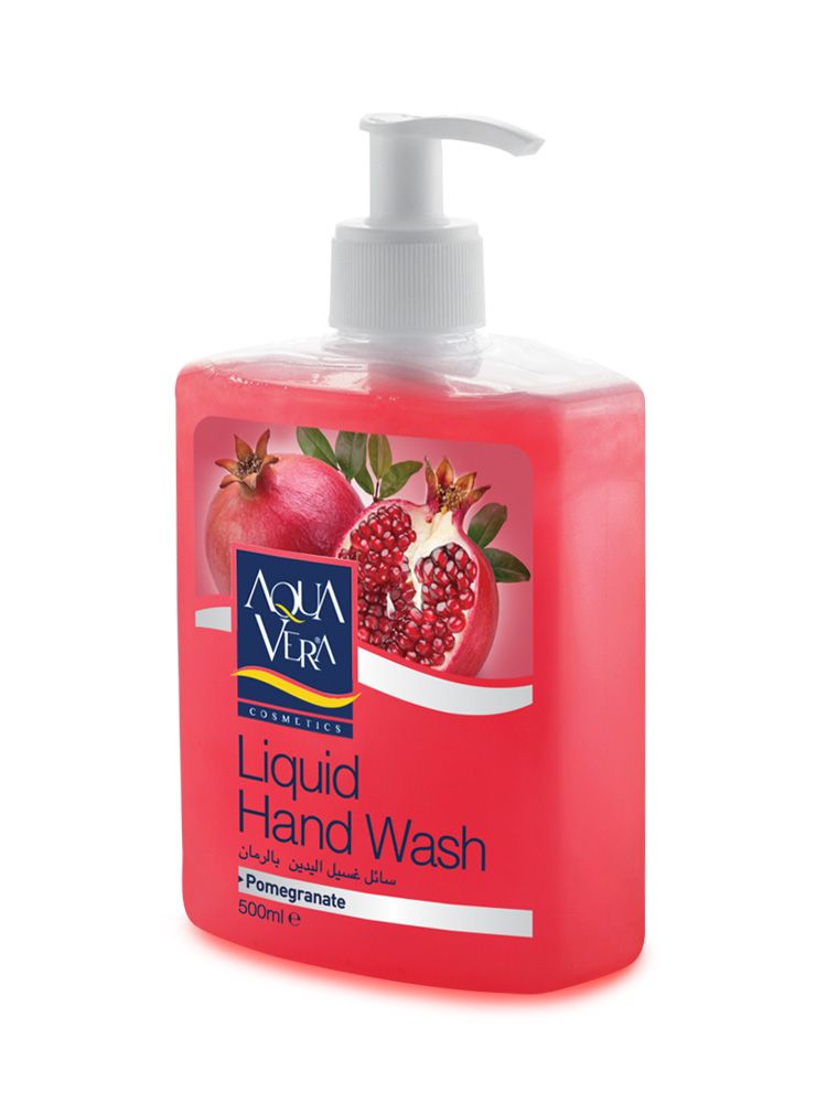 Aqua Vera Hand Wash Pomegranate 500Ml