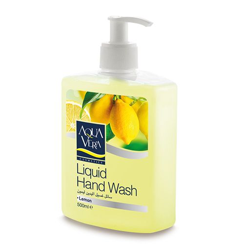 Aqua Vera Hand Wash Lemon 500ml