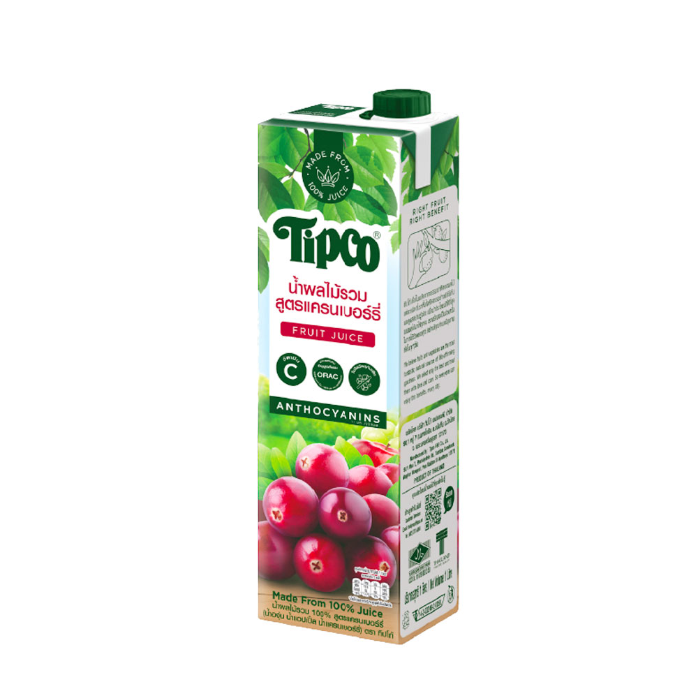 Tipco Juice 200ml Cranberry Mix Fruit