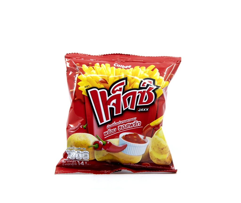 Calbee Jaxx Chips 14g Chilli Red