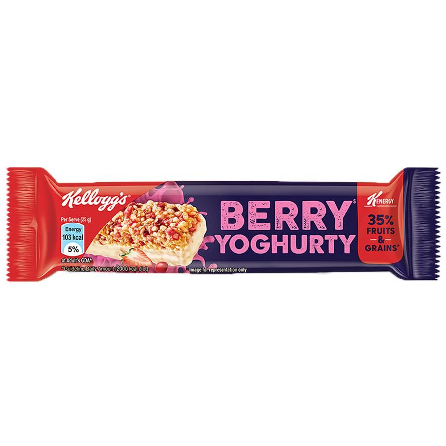Kelloggs Bar Berries Yogurt 25g