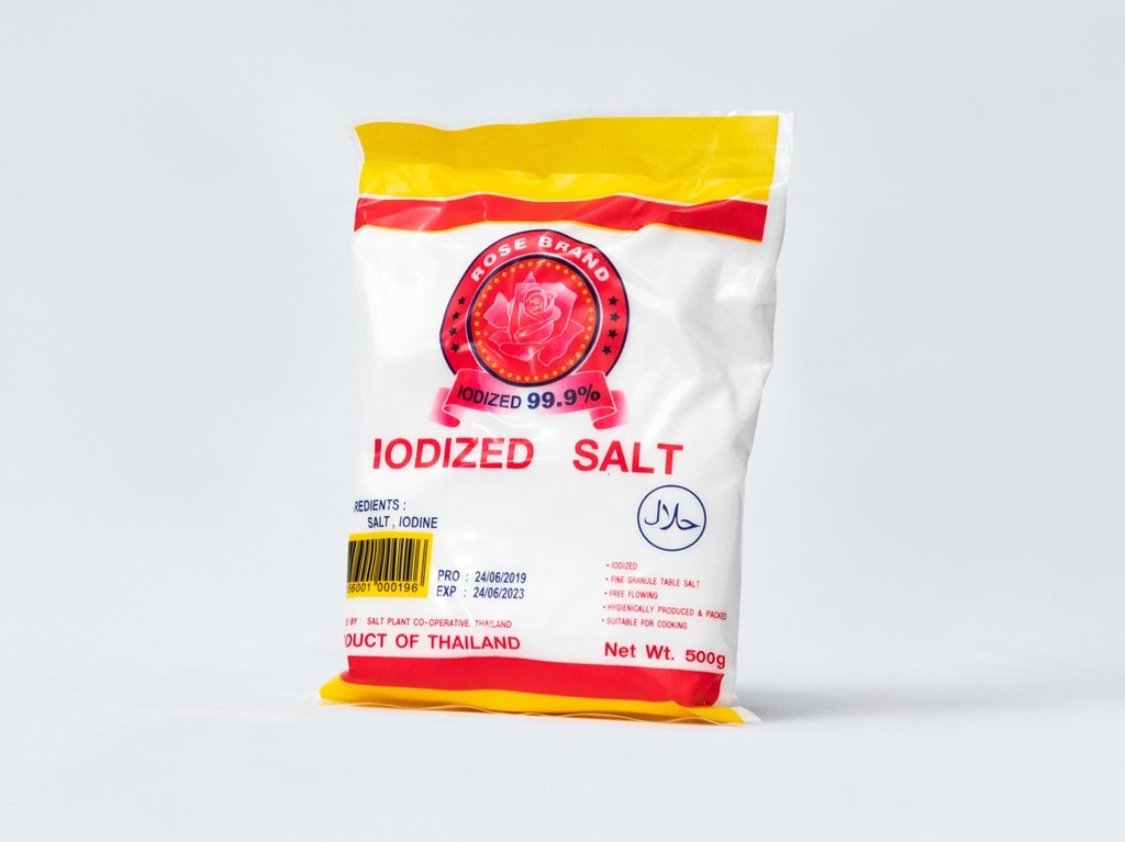 Rose Brand Table Salt Iodized 500g