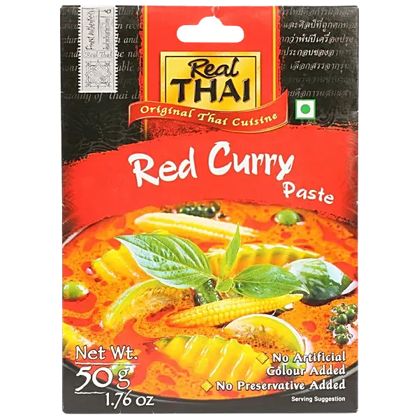 Real Thai Paste 50g Red Curry