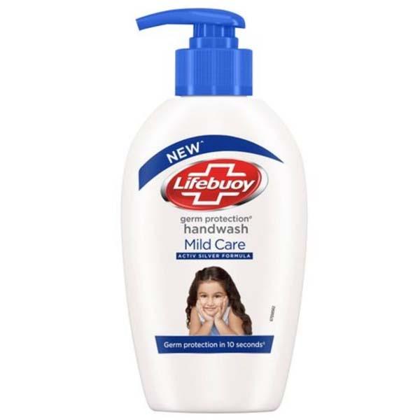 Lifebuoy Hand Wash Mild Care (Blue) 190ml