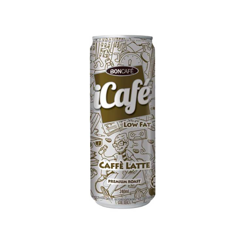 Boncafe Icafe Cafe Latte 240Ml