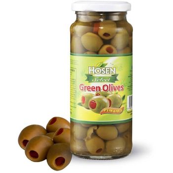 Hosen Olives Green Pimento 350g