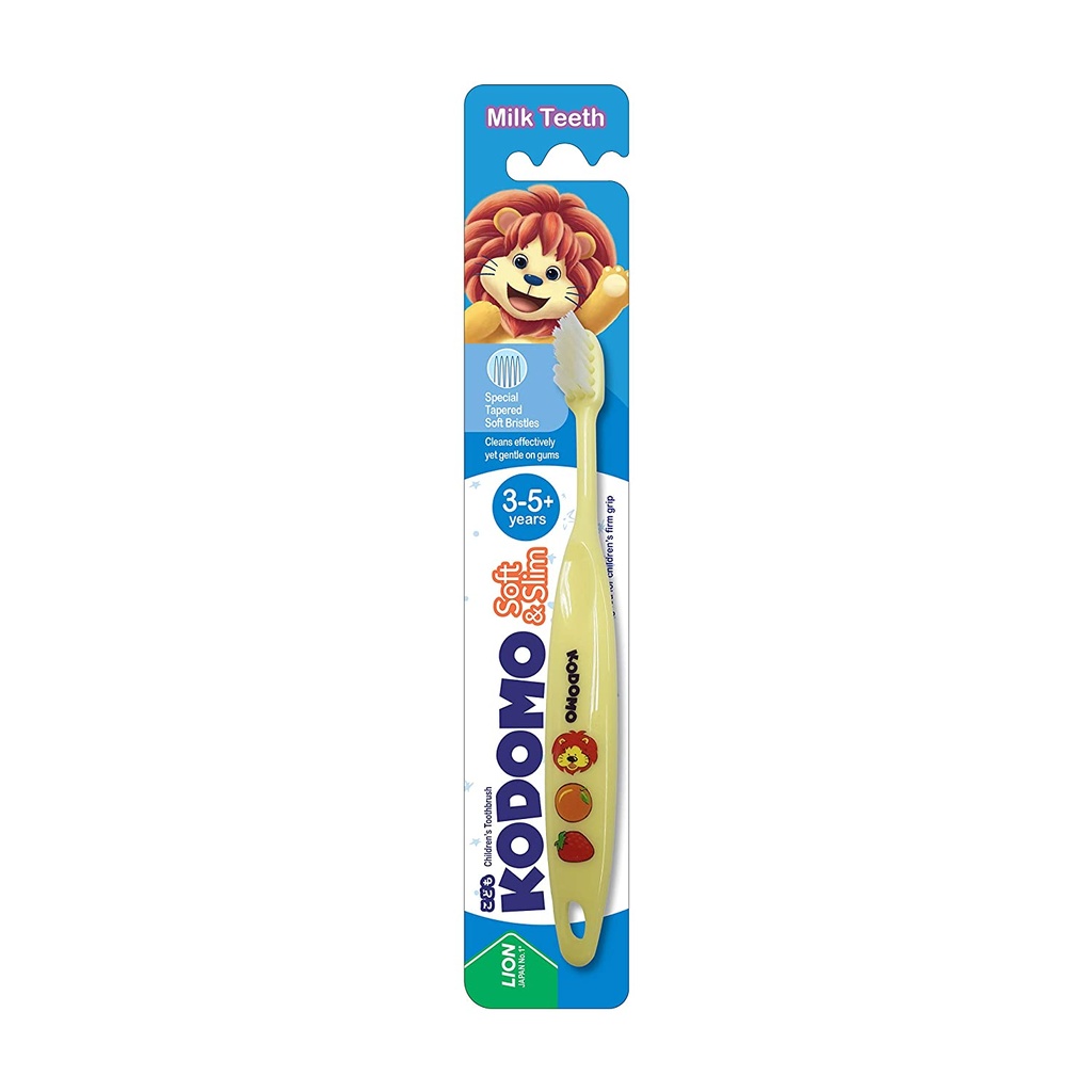 Kodomo Toothbrush Soft Slim 3-6Y W/Paste