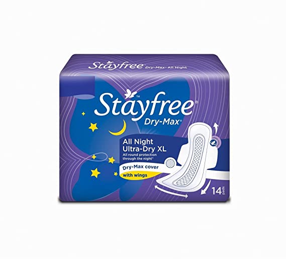 Stayfree Dry Max All Night XXL 14's